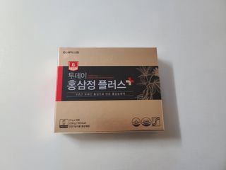 서울약사신협_투데이홍삼정플러스스틱_10g x 30포 — 5점을 준 리뷰어가 2021년 2월 올린 사용 사진