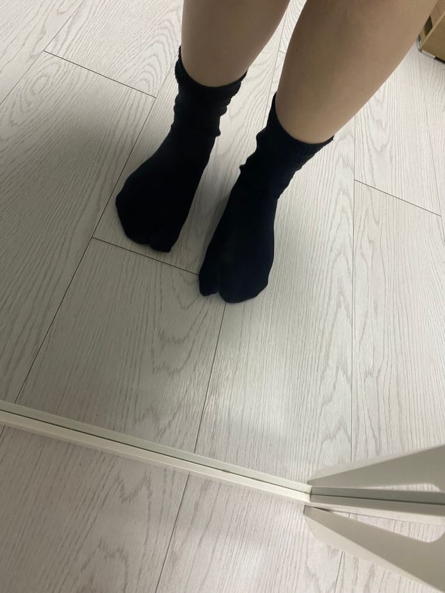 빈티지 로우게이지 오가닉 타비양말 리뷰 사진