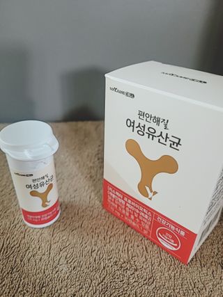 메이준뉴트리 메이준쎌 편안해질 여성유산균 — 5점을 준 리뷰어가 2021년 2월 올린 사용 사진