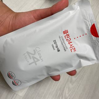 클린24시간 1BOX(5포) + 전용보틀(500ml) — 5점을 준 리뷰어가 2022년 10월 올린 사용 사진