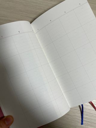 응원과 위로가 필요한 당신에게  리훈 하고싶은말 스터디 플래너 — 4.5점을 준 리뷰어가 2021년 3월 올린 사용 사진