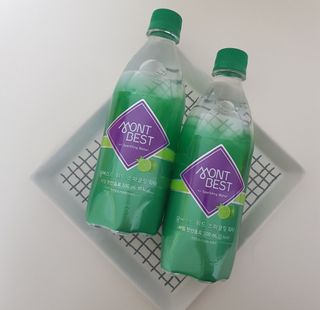 몽베스트 Montbest with Sparkling water Lime20병 — 5점을 준 리뷰어가 2021년 10월 올린 사용 사진