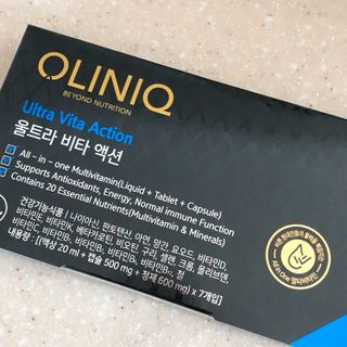 올리닉 울트라비타액션 — 5점을 준 리뷰어가 2021년 9월 올린 사용 사진