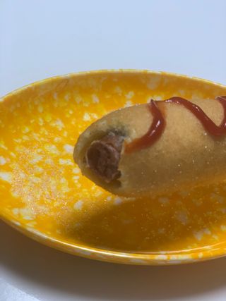 오마뎅 한우핫도그 — 4.5점을 준 리뷰어가 2021년 5월 올린 사용 사진