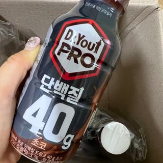 닥터유 프로 단백질 드링크 40g 초코 닥터유 프로 단백질드링크 40g 초코 — 5점을 준 리뷰어가 2024년 9월 올린 사용 사진