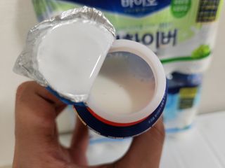 LIVE 매일바이오 썬화이버 드링킹 요거트 — 5점을 준 리뷰어가 2022년 8월 올린 사용 사진