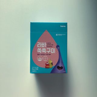 [푸름웰니스] 라바 쑥쑥구미 36g — 5점을 준 리뷰어가 2021년 12월 올린 사용 사진