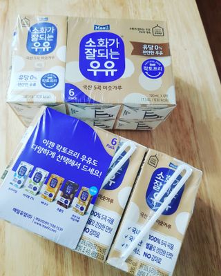 소화가 잘되는 우유 국산 5곡 미숫가루 — 5점을 준 리뷰어가 2021년 9월 올린 사용 사진