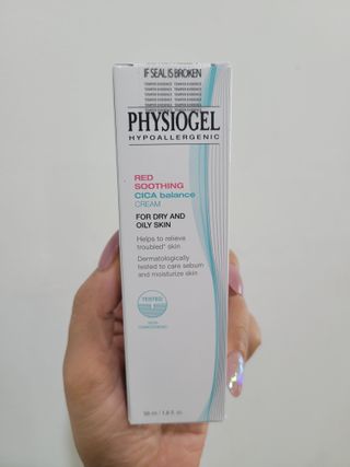 피지오겔 레드수딩 시카밸런스 크림 50ml — 5점을 준 리뷰어가 2022년 4월 올린 사용 사진