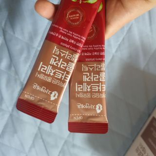 자연에온 몽모랑시 타트체리 3종 세트 구성 - 저분자콜라겐젤리, NFC 착즙주스 — 5점을 준 리뷰어가 2021년 7월 올린 사용 사진