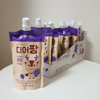 [몸엔용] 우리 아이 건강간식, 달콤한 녹용곤약젤리 디어팡 4종 — 5점을 준 리뷰어가 2021년 8월 올린 사용 사진