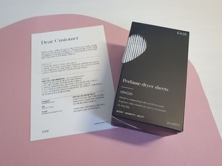 [이즈라이프코스메틱] 퍼퓸 드라이어 시트 히노끼향  or 블랑향 2중 택1 30매 — 5점을 준 리뷰어가 2021년 5월 올린 사용 사진
