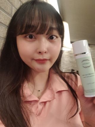 술람미네이처 자연주의 화장품ㅣ속보습 충전 + 민감/트러블 피부 진정 - 알로에 듬뿍 수분 크림 50ml — 4.5점을 준 리뷰어가 2022년 6월 올린 사용 사진