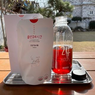 클린24시간 1BOX(5포) + 전용보틀(500ml) — 4점을 준 리뷰어가 2023년 3월 올린 사용 사진