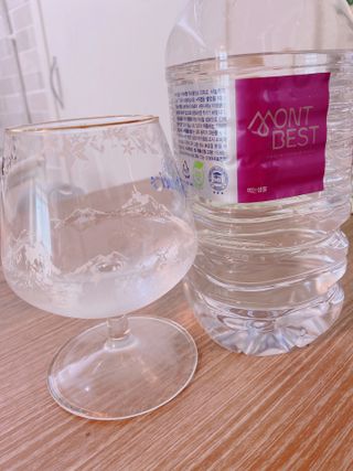 몽베스트 MONTBEST 1L 12입 — 5점을 준 리뷰어가 2022년 1월 올린 사용 사진