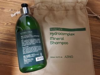 주식회사 에이징 하이드로컴플렉스 미네랄 샴푸 — 5점을 준 리뷰어가 2022년 12월 올린 사용 사진