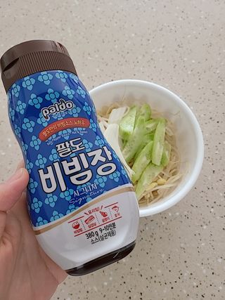 팔도비빔장 시그니처 380g 2개 — 5점을 준 리뷰어가 2022년 1월 올린 사용 사진