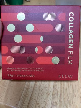 프리마인 귀족의 콜라겐, 92배 흡수율. 럭셔리 프리미엄 셀라브 콜라겐필름 30매 — 5점을 준 리뷰어가 2022년 6월 올린 사용 사진