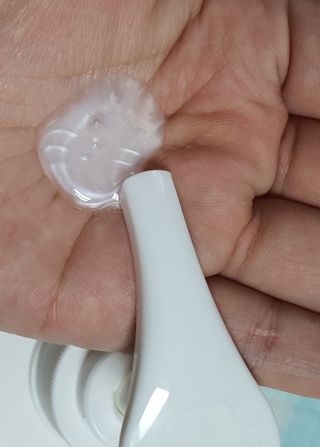 헤어플러스 가는모발용 비타 서플라이 샴푸, 트리트먼트, 앰플 5개SET — 5점을 준 리뷰어가 2021년 7월 올린 사용 사진