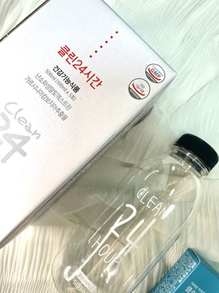 클린24시간 1BOX(5포) + 전용보틀(500ml) — 5점을 준 리뷰어가 2023년 6월 올린 사용 사진