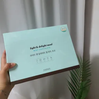 아므_이너뷰티 라이트 앤 딜라이트 밀 민트 초코 — 5점을 준 리뷰어가 2021년 8월 올린 사용 사진
