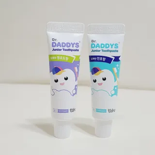 닥터데디스 안심불소 튼튼치약(청포도, 민트 중 택 1) 60g + 여행용 미니 치약 15g — 5점을 준 리뷰어가 2022년 9월 올린 사용 사진