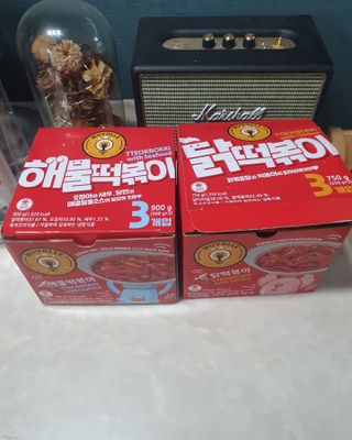 한성기업 무볼레 닭떡볶이+해물떡볶이 2종 세트 — 4점을 준 리뷰어가 2021년 8월 올린 사용 사진