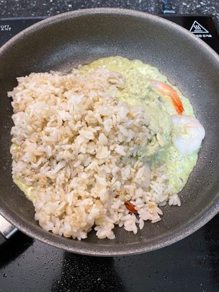 프레시지 [구매평]최현석의 쵸이닷 바질 고르곤졸라 리조또 (냉동) — 5점을 준 리뷰어가 2025년 6월 올린 사용 사진