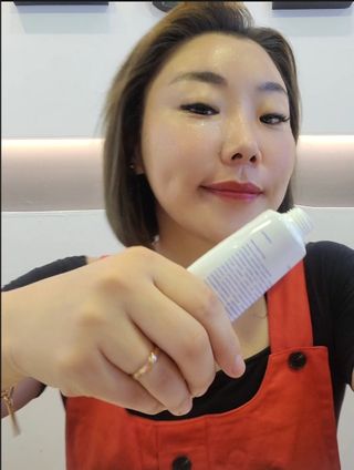 키노닉스 원더 레미디 튜브 보습크림 — 5점을 준 리뷰어가 2021년 8월 올린 사용 사진