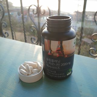 슬림플래닛 L카르니틴 2000mg 엑서사이즈 — 5점을 준 리뷰어가 2021년 3월 올린 사용 사진