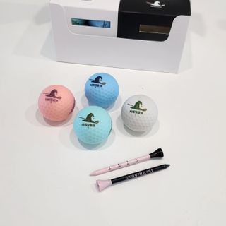 더위치골프(thewitchgolf) 프리미엄 골프 공 더위치골프 매트 펄 컬러의 3피스볼 더위치골프 골프볼 선물세트 — 5점을 준 리뷰어가 2023년 9월 올린 사용 사진
