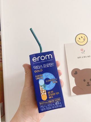이롬 erom 닥터스 프로틴 골드 — 5점을 준 리뷰어가 2021년 4월 올린 사용 사진