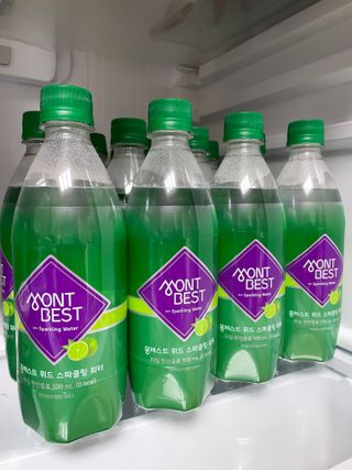 몽베스트 Montbest with Sparkling water Lime20병 — 5점을 준 리뷰어가 2021년 10월 올린 사용 사진