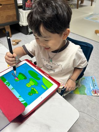 나우[소중한글]100일 만에 완성하는 소리중심 한글 공부 - 소중한글 100일 이용권 — 5점을 준 리뷰어가 2024년 6월 올린 사용 사진