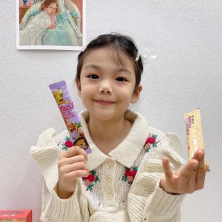 다나음 180도 칼슘젤리+아연면역젤리 — 5점을 준 리뷰어가 2021년 12월 올린 사용 사진