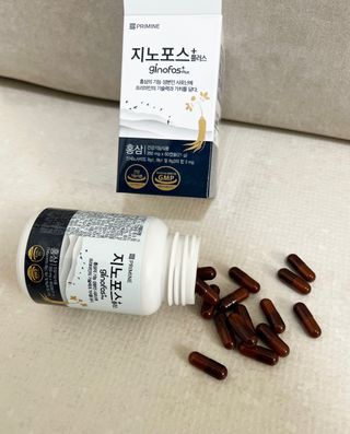 프리마인 홍삼의 강력한 에너지, 이제는 흡수율을 높인 최첨단 캡슐로 간편하게 초고속 충전하세요. — 5점을 준 리뷰어가 2022년 10월 올린 사용 사진