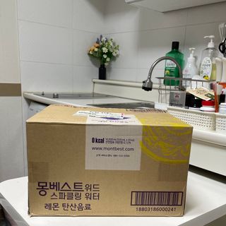 몽베스트 Montbest with Sparkling water Lemon OR Lime 20병(랜덤) — 5점을 준 리뷰어가 2021년 10월 올린 사용 사진