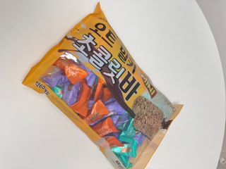 델리스 오트 밀키 초콜릿 바 — 5점을 준 리뷰어가 2022년 5월 올린 사용 사진