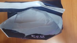 N[템포 ] 패드 내추럴 순면 입는 오버나이트 5P * 2개 — 5점을 준 리뷰어가 2024년 2월 올린 사용 사진