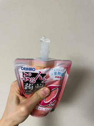 ORIHIRO 오리히로 곤약젤리 제로칼로리 130g 4종 4팩(맛별로 1팩씩) — 5점을 준 리뷰어가 2023년 3월 올린 사용 사진