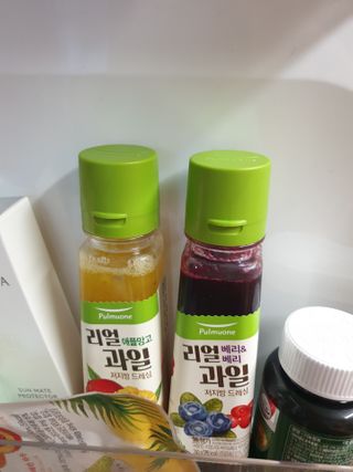 [풀무원] 리얼 과일  저지방 드레싱 240g 3종 — 5점을 준 리뷰어가 2021년 3월 올린 사용 사진