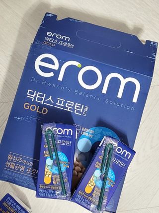 이롬 erom 닥터스 프로틴 골드 — 5점을 준 리뷰어가 2021년 4월 올린 사용 사진