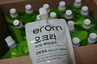 [이롬] 오크라 마시는 뷰티드링크 100mL x 20입 — 5점을 준 리뷰어가 2022년 7월 올린 사용 사진