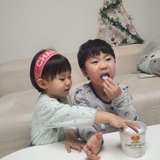젤리벨리 솜사탕 2종-딸기치즈케이크, 바닐라 — 5점을 준 리뷰어가 2021년 12월 올린 사용 사진