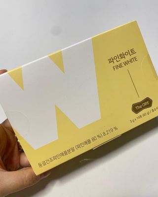 디오르 파인화이트 — 3점을 준 리뷰어가 2022년 1월 올린 사용 사진
