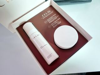 프리마인 바르기만 하면 철벽 스킨케어+24시간 마스크팩 효과. 셀라브 리제너레이팅 시스템 부스터+크림 세트 — 4.5점을 준 리뷰어가 2023년 4월 올린 사용 사진