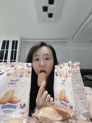 [메종콜리브리] 프랑스 마들렌 메종콜리브리 플레인 마들렌 2팩 — 4점을 준 리뷰어가 2022년 2월 올린 사용 사진