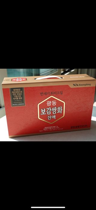 광동생활건강 [광동]진하고 깊은 풍미, 광동 보감쌍화진액 100mL * 18포 — 5점을 준 리뷰어가 2025년 2월 올린 사용 사진