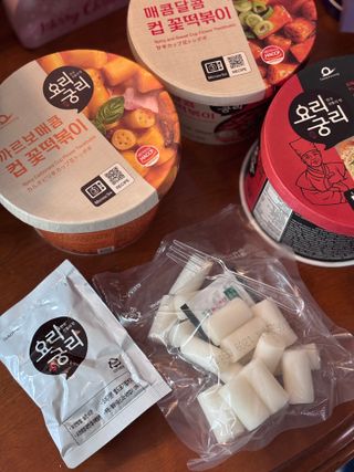 프리 [요리궁리] 타입 B (매콤,치즈,매콤까르보) 꽃떡볶이 6개입 세트 — 4점을 준 리뷰어가 2024년 12월 올린 사용 사진