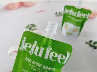 JEJUFEEL 풋풋한 제주담은 청귤에이드 — 5점을 준 리뷰어가 2022년 9월 올린 사용 사진